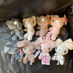 汎用うさぎ ぬいぐるみマスコット 4種 ラウンドワン - メルカリ