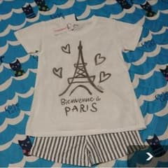 専用！！新品 Tシャツ&ショーパンセット 130のサムネイル