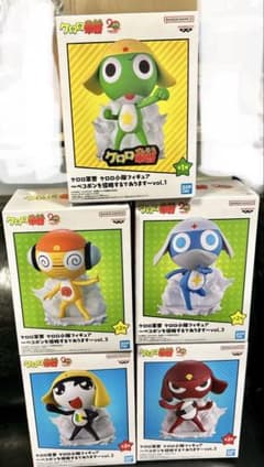 ケロロ軍曹 フィギュア 5体セット　スイングヘッド ケロロ軍曹 フィギュア コンプリート 5体セット - メルカリ