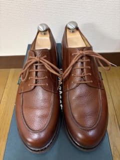 パラブーツ　シャンボード　UK5？ シューツリー付き 美品】シューツリー付きパラブーツ paraboot シャンボード UK5 - メルカリ