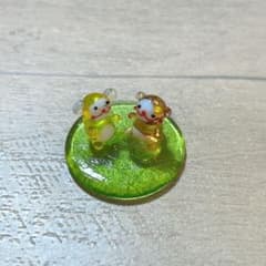 ちびさま専用◎手作りガラスのアクセサリー ９点おまとめ(メルカリ便匿名配送対応) ガラス細工 小さいお猿 2匹 訳あり！ - メルカリ