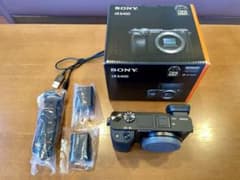 SONY α6400 超美品 シャッター31回 元箱あり（バーコード切取済） SONY α6400 超美品 シャッター31回 元箱あり（バーコード切取済