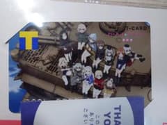 【新品未開封】ガールズ＆パンツァー 最終章 限定デザイン Tカード ガルパンのサムネイル