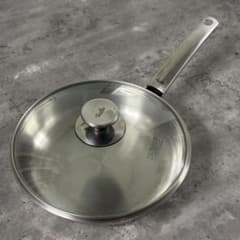 Fissler フィスラー ステンレス フライパン ガラス蓋付 - メルカリ