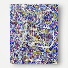 アクリル原画 一点物 マンダラ調 円形アート 抽象画 インテリア作品 169」原画 アクリル画 抽象画 モダンアート 現代アート インテリア