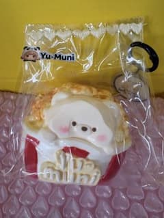 Yu-Muni スクイーズ ポップコーン くま、犬のサムネイル