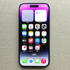 Apple iPhone 14 Pro ディープパープル 256GBのサムネイル