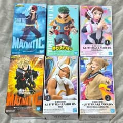 ヒロアカ フィギュア 4点セット【轟•爆豪•トガヒミコ•ミルコ】【匿名
