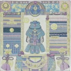 エルメス　カシミアシルク　ストール　侍のサムネイル
