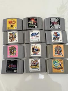 NINTENDO64 ソフト 12本セット まとめ売りのサムネイル