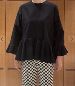美品 24ss ルミエールモールスキンラッフルチュチュ トゥモローランド 