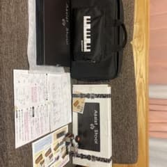 中古品　吉澤 ピアノ アシストスツール ASS-V BK ブラック ピアノ補助台のサムネイル