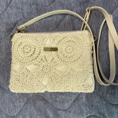 クロシェ編み ショルダーバッグのサムネイル