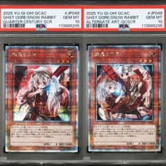 幽鬼うさぎ ゆきうさぎ クオシク 25th アーコレ PSA10 2連番 幽鬼うさぎ ゆきうさぎ クオシク 25th アーコレ PSA10 2連番