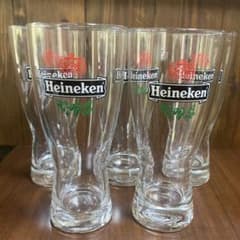 【ミュウ太様専用】Heineken ビールグラス 6個セットのサムネイル