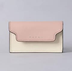 マルニ　名刺入れ ピンク/ベージュのサムネイル