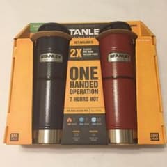 【新品】スタンレー サーモマグ  0.47L 2本セット 赤&紺 アウトドアのサムネイル