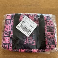 スポンジボブ　ミニボストンバッグポーチ　ピンク