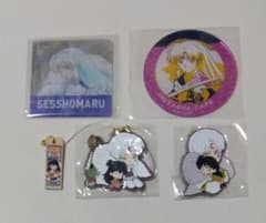 犬夜叉 殺生丸 りん ラバスト アクリルコースター コースター 缶バッジ