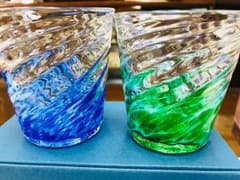 琉球グラスのペアセットのサムネイル