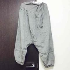 処分SALE サルエルパンツ グレーのサムネイル
