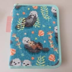 未開封】フェイラー マルチケース☆プカプカラッコ・ターコイズブルー