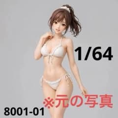 1/64 フィギュア 8001-01 水着 完成品 ミニカーに ジオラマに - メルカリ