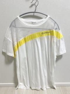 ジャンプワン jumpone カラーラインTシャツ/イエロー38 - メルカリ
