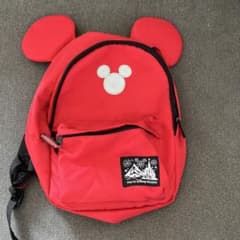 Tokyo Disney Resort 미키 귀가있는 배낭 레드