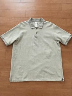YAECA STOCK/ヤエカストック カノコポロシャツ L - メルカリ