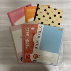 方眼罫 5mm 10mm タテ罫17行 ノート 6冊セットのサムネイル