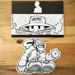 ① グラフィティー 手描きステッカー graffiti グラフィティ - メルカリ
