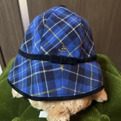 VivienneWestwood ムーンバット 帽子 チェック オーブ - メルカリ