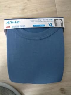 ユニクロ　エアリズムコットン　Tシャツ　XLのサムネイル