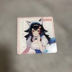 ホロライブ 大神ミオ ローソンコラボコースターのサムネイル