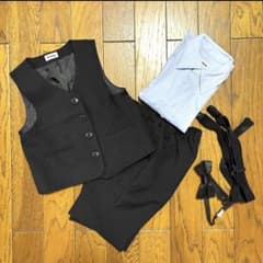 【キッズ90cm】フォーマルスーツ5点セットのサムネイル