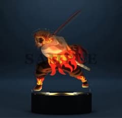 귀멸의 칼날 무한 열차편 연옥 안주로 라이트 첨부 빛나는 마음을 태워 아크릴 스탠드
