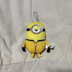 MINIONS 미니언즈 피버 봉제인형 스트랩 키홀더 세가