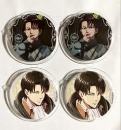 リヴァイ 缶バッジ 4個セット - メルカリ