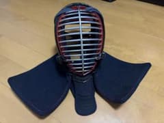 剣道 面 紺色 刺し子 防具のサムネイル