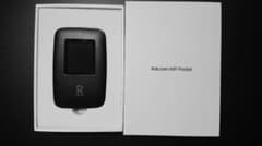 楽天ポケットwifi：Rakuten WiFi Pocket ブラックのサムネイル