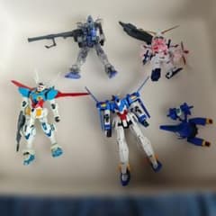 ガンプラ 組立済み10体程度 ジャンクセット - メルカリ