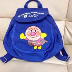 きーちゃんmama様！アンパンマン リュック 幼児 青のサムネイル