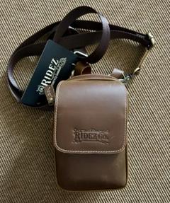 ブラウンレザー バッグ Harley Davidson DEGNER レザーサドルバッグ SB-64IN ブラウン