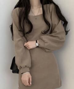 girly Doll ボリュームスリーブワンピースのサムネイル