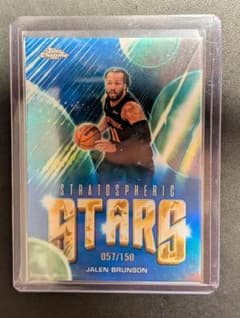 Jalen Brunson Topps Chrome update /150のサムネイル