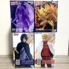 NARUTO 나루토 질풍전 나루토＆사스케＆스사노유키＆9석 가구 피규어 4종 세트