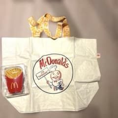 マクドナルド フライドポテト型 ハンディファン バッグセットのサムネイル