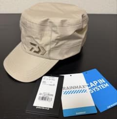 DAIWA ダイワ　ワークキャップ レインマックス透湿防水加工　新品未使用　モカのサムネイル