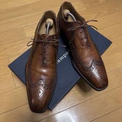 Campanile イタリア製 ストレートチップ レザーシューズ Vibram Campanile ウイングチップ レザーシューズ 8.5 イタリア製 - メルカリ